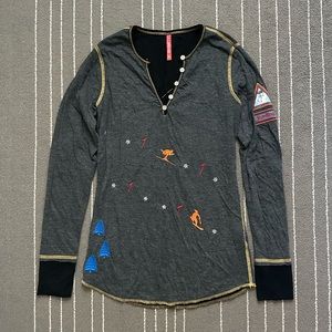 Alp N Rock Ski Henley Long Sleeve